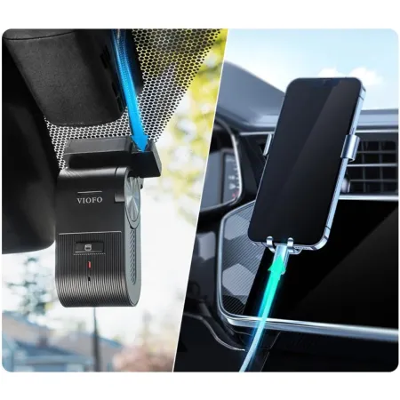 VIOFO OP100 OBD-II – zasilacz  trybu parkingowego 12V/24V USB-C + USB-A